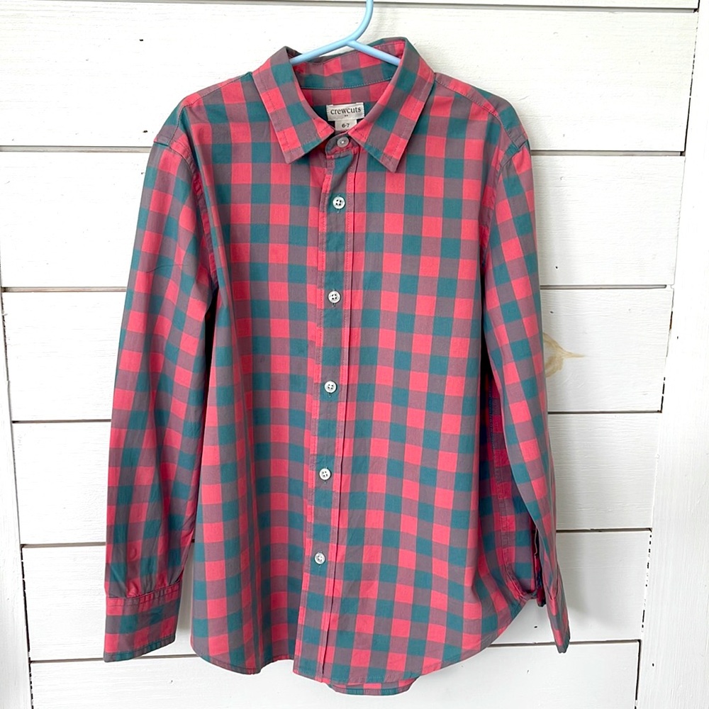Crewcuts plaid shirt